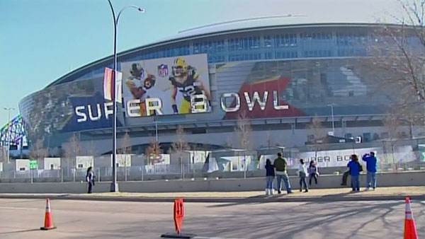 Excitement building for Super Bowl Sunday