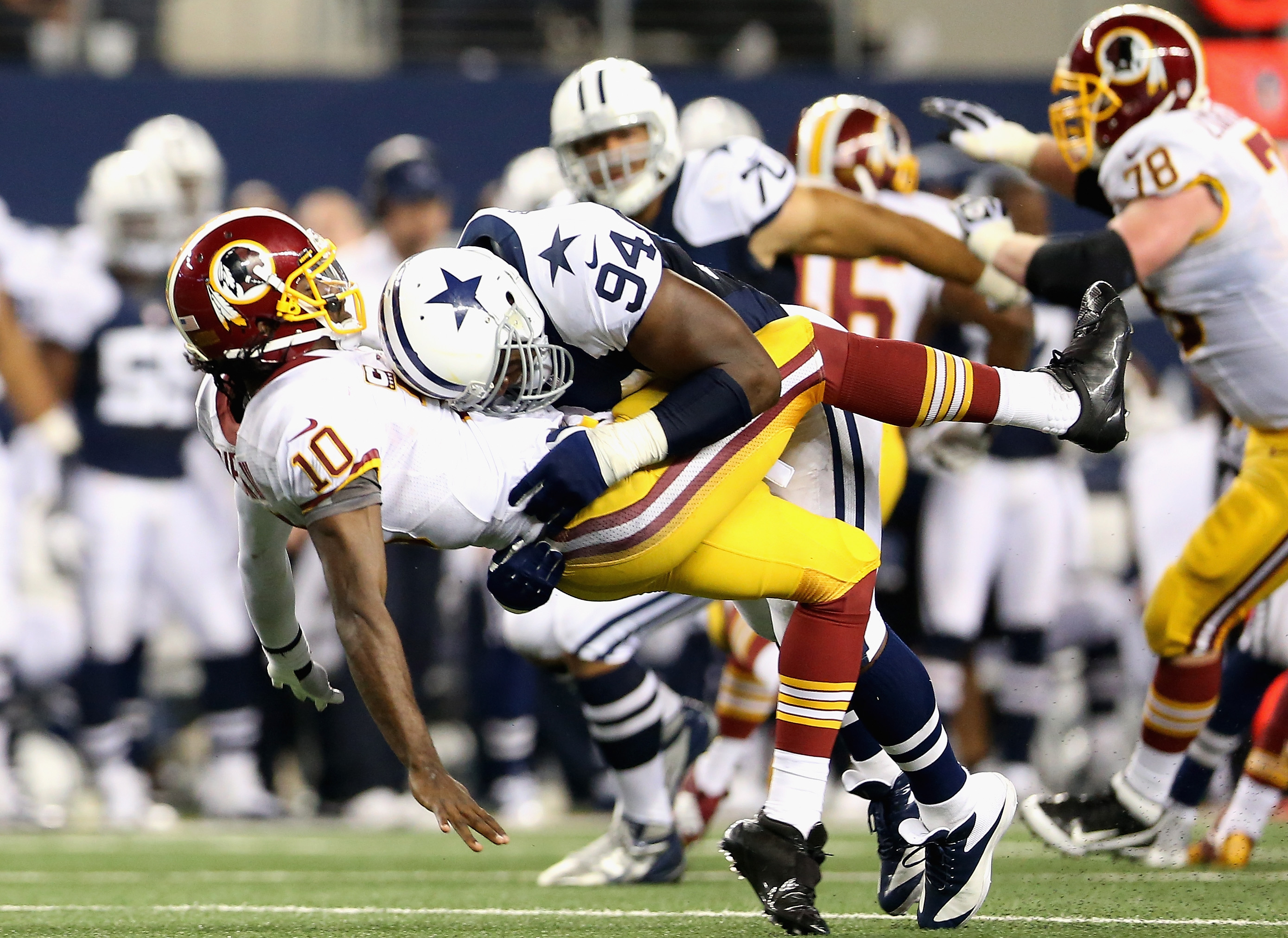 Griffin up, down in Redskins' loss at Cowboys - The San Diego