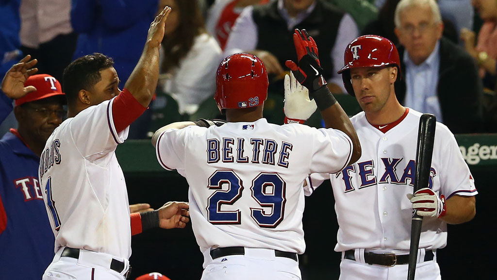 Holland, Beltre lead Rangers over Red Sox 7-0