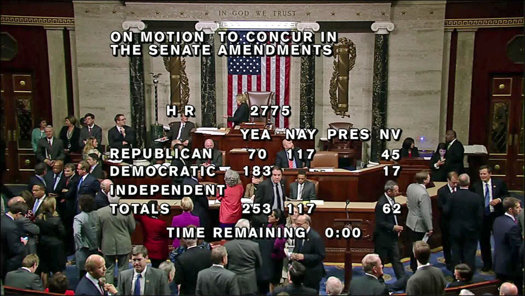 ROLL CALL See how your congressman voted on reopening the government
