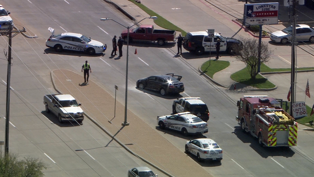 Grand Prairie police apprehend chase suspect after car catches fire ...