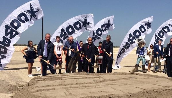 Cowboys Break Ground On New Headquarters In Frisco