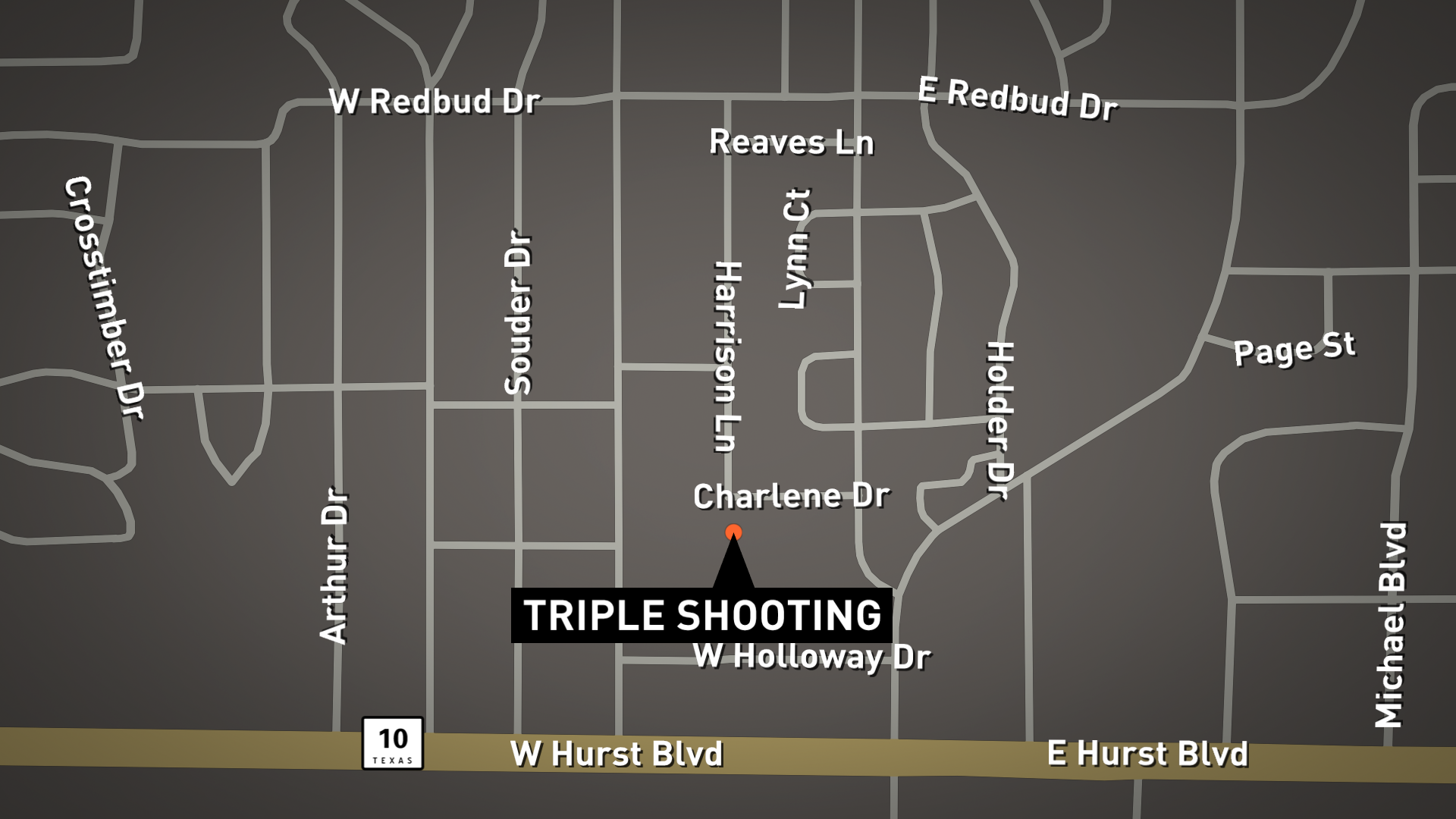 One suspect dead after triple shooting in Hurst