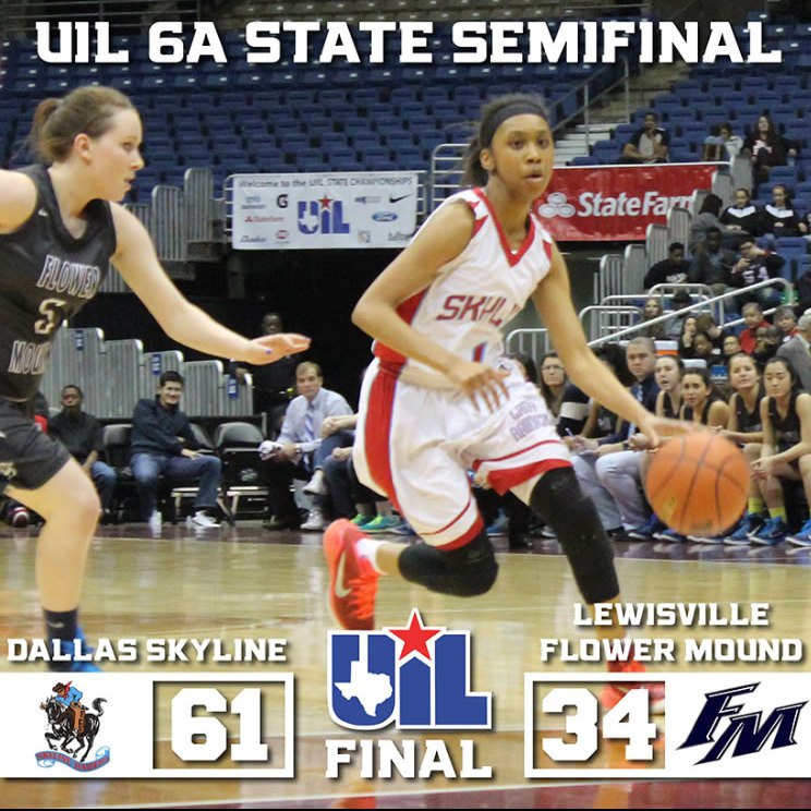 Skyline rolls into Class 6A girls state basketball final | wfaa.com