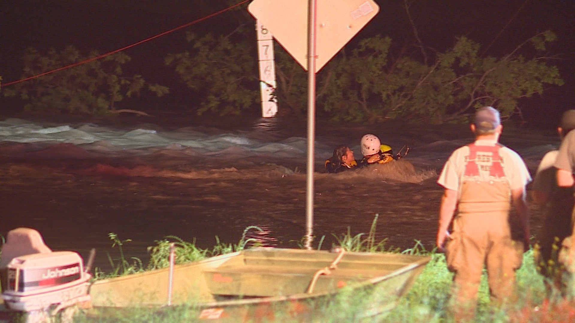 Mother, daughter rescued after car gets swept away by flood waters ...
