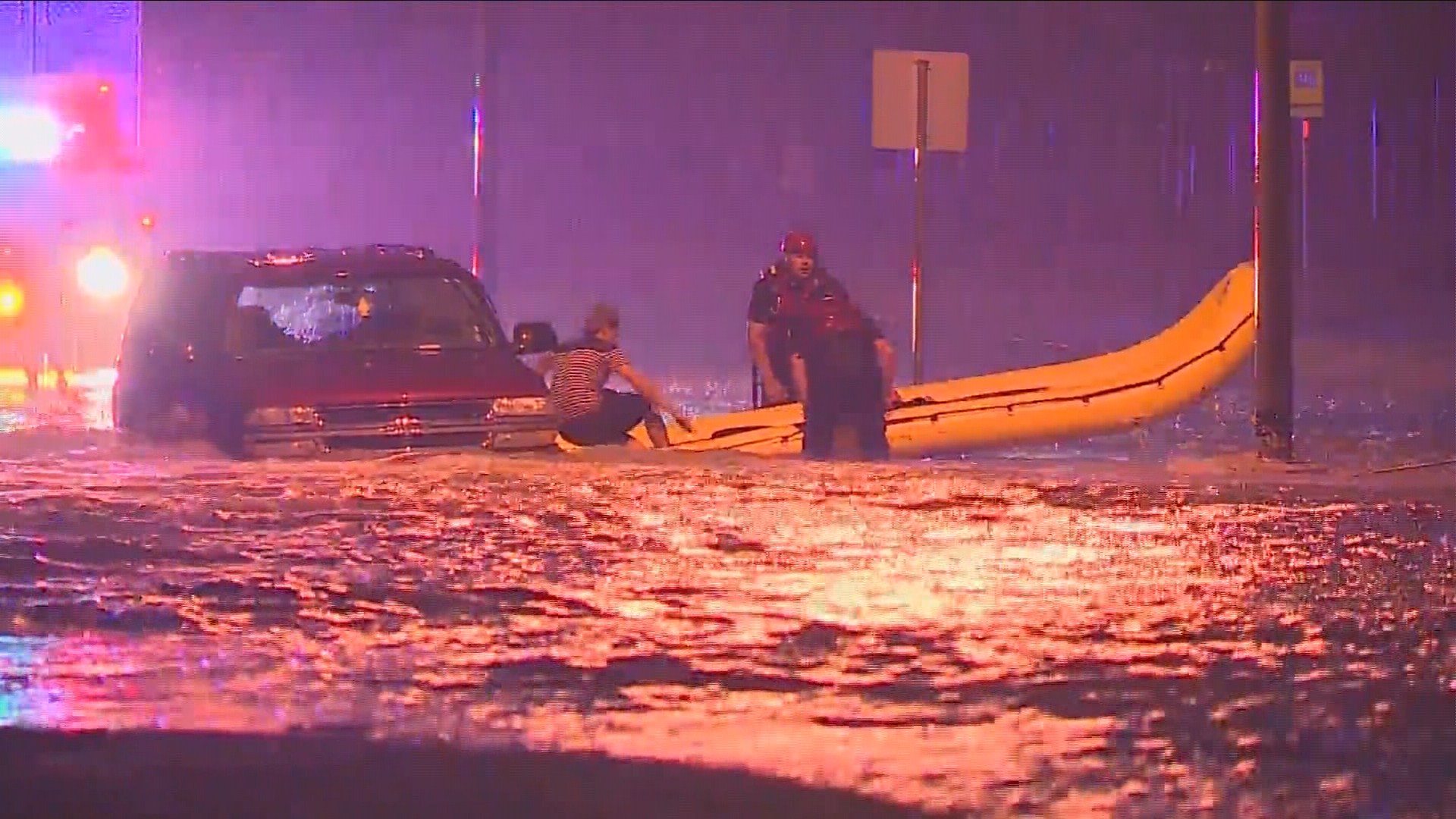 Garland residents try to salvage property in flood damage