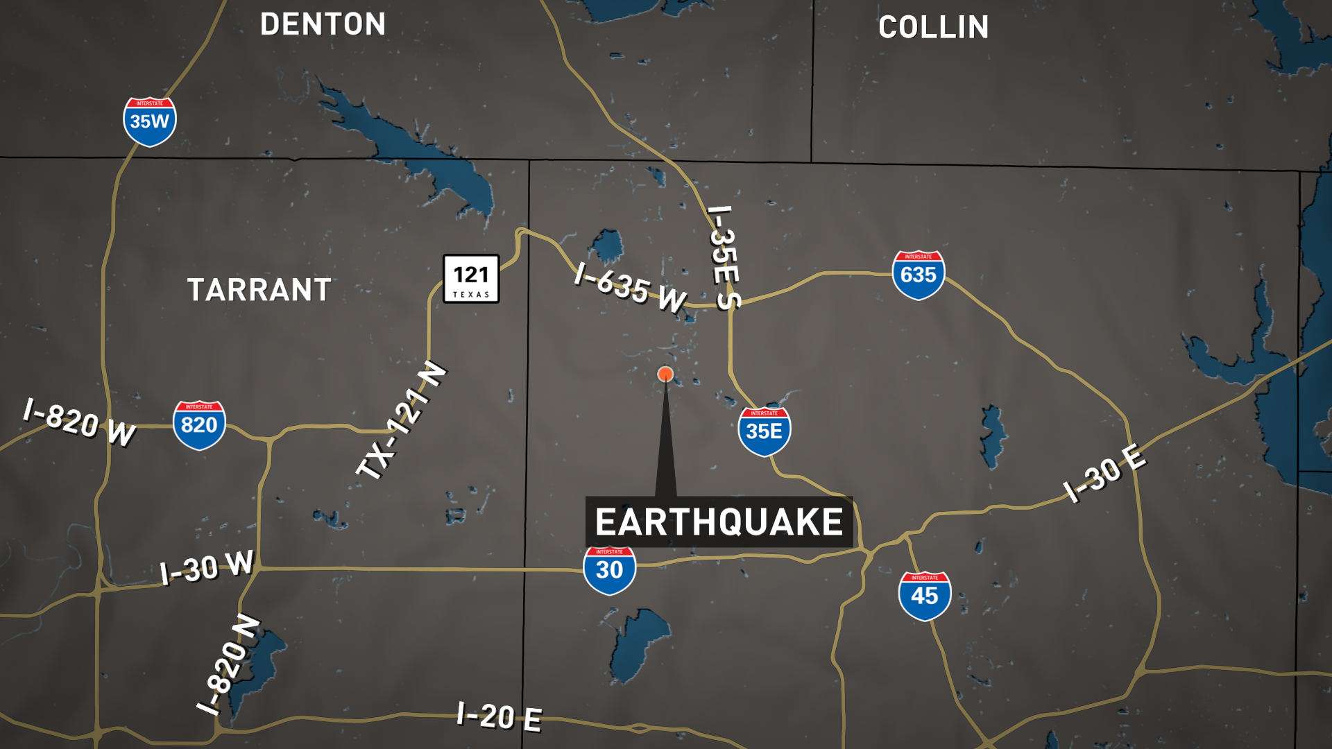 2.7magnitude earthquake in Irving