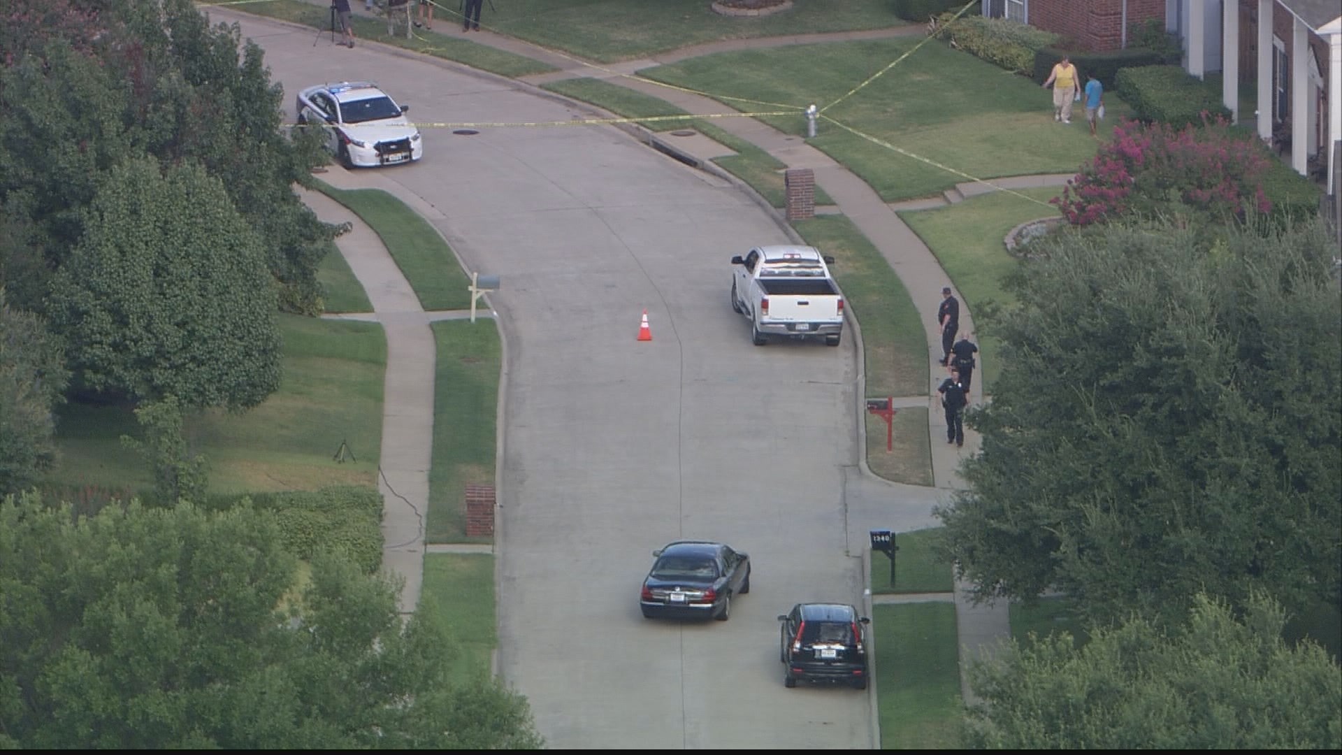 Lewisville PD Road rage leads to shooting; suspect in custody
