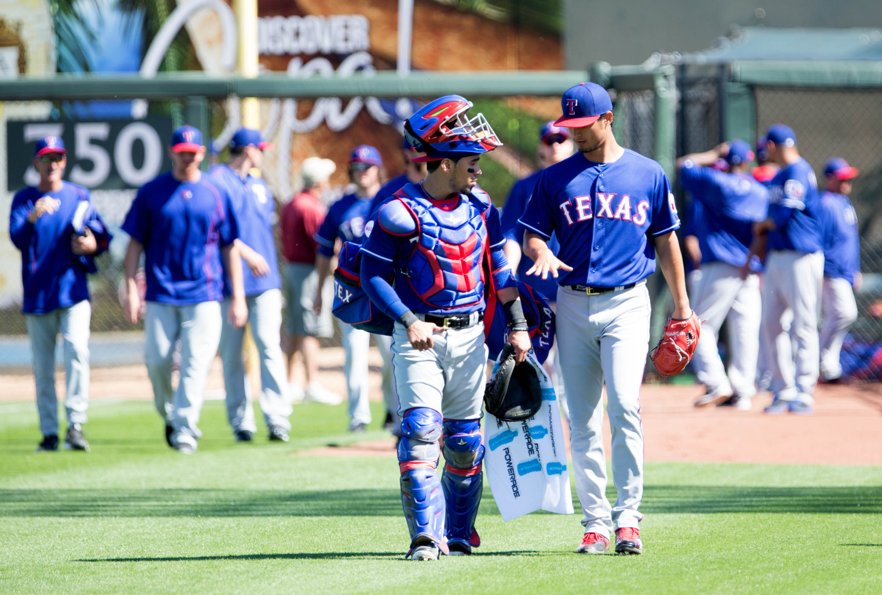 Texas Rangers pitchers and catchers signal beginning of spring