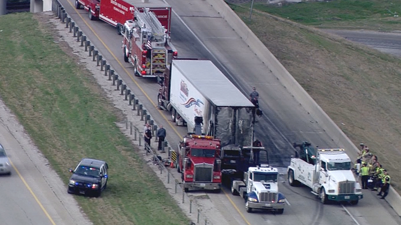 Wreck spurs I35 shut down north of Denton