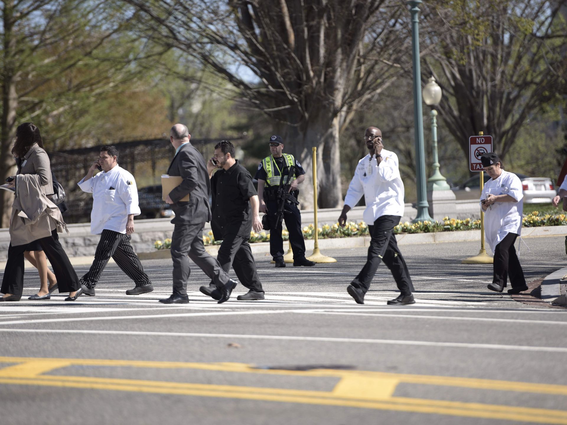 Suspect in custody after shooting near Capitol | wfaa.com