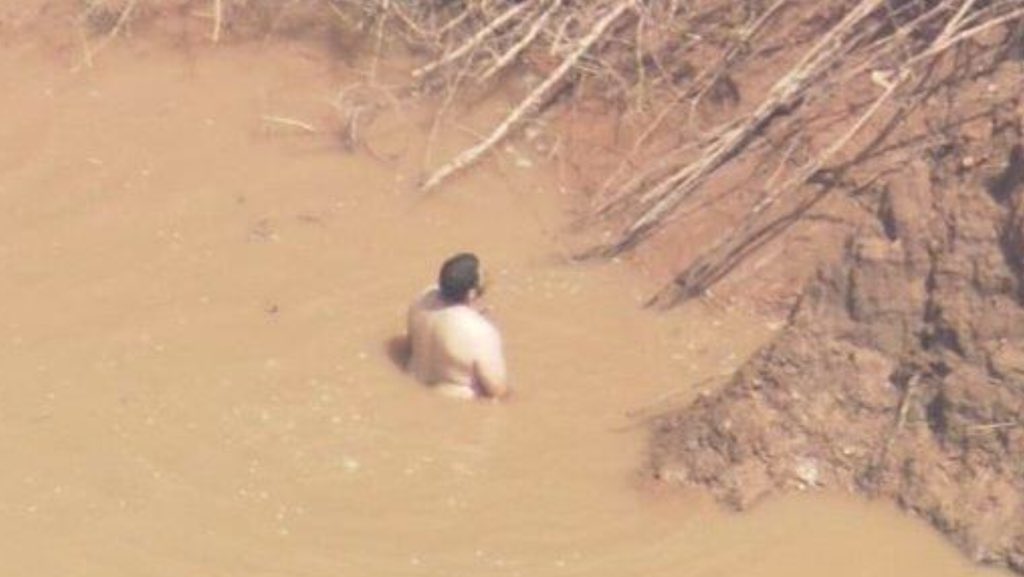 Chase Suspect Jumps Into Brazos River 0718