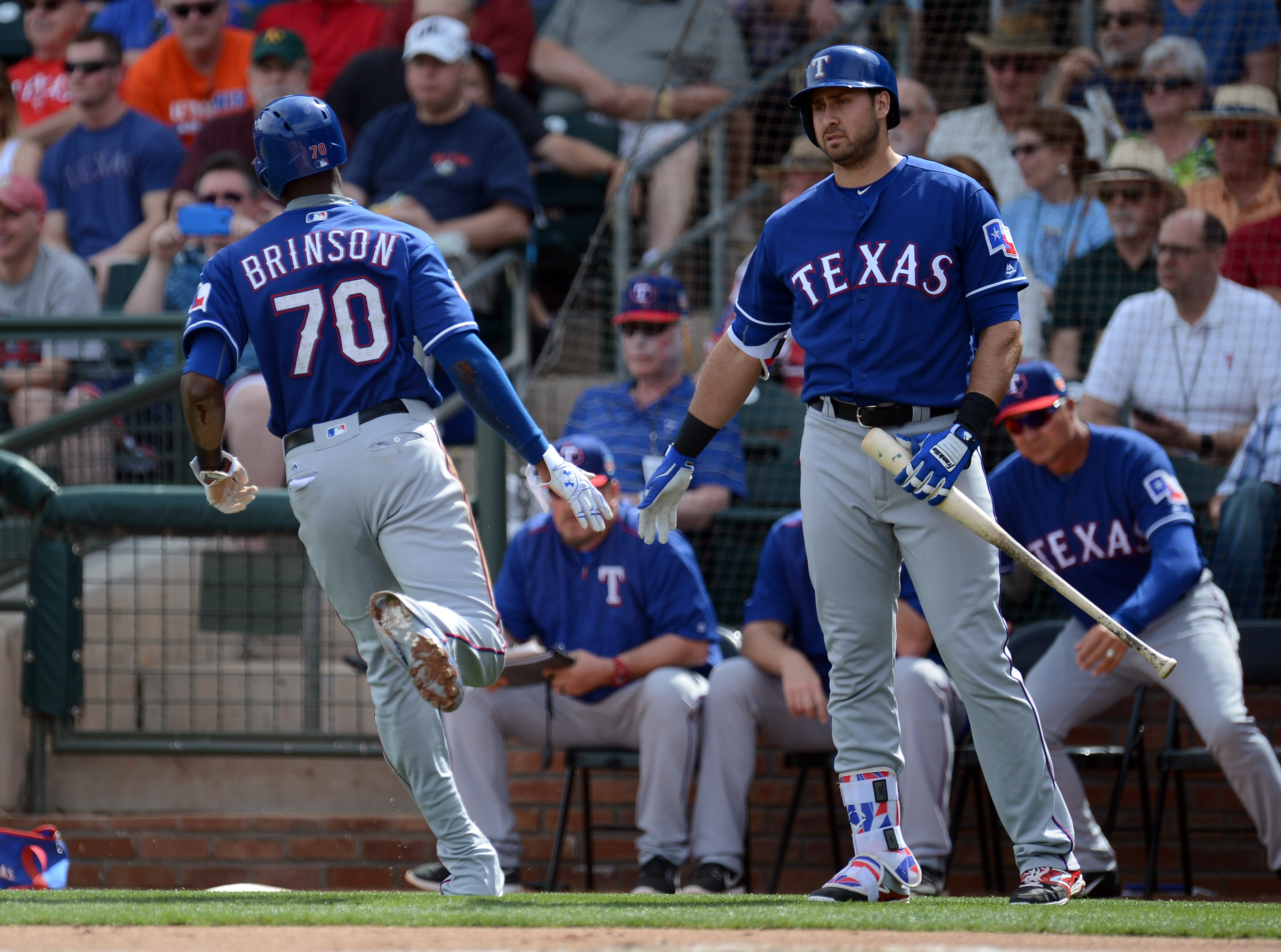 Rangers send Ronald Guzman down and take another hit with Leclerc