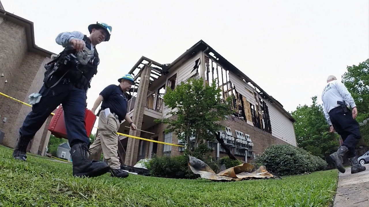 Fire breaks out at TWU student apartments