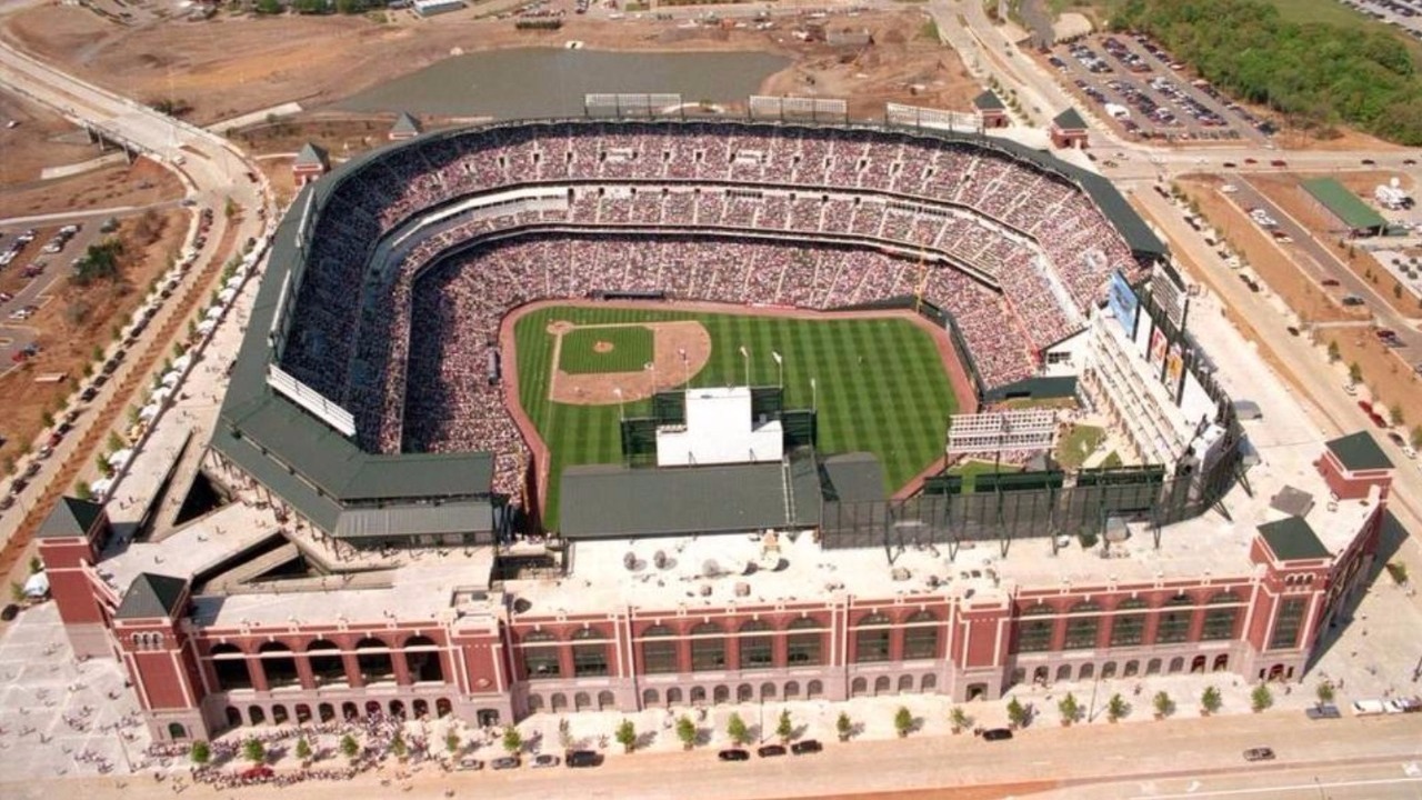 Texas Rangers Ballpark in Arlington First Night Game (1994