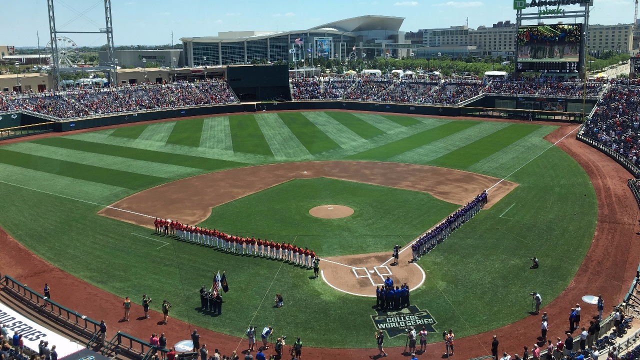 Kid Hit in the Face By Foul Ball During Texas Tech Baseball Game