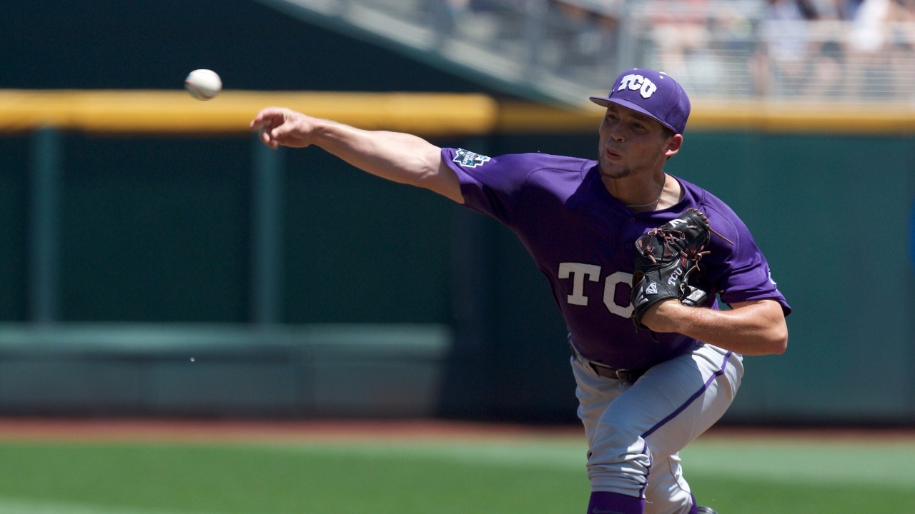 Skoug's late homer gets TCU within a win of Omaha