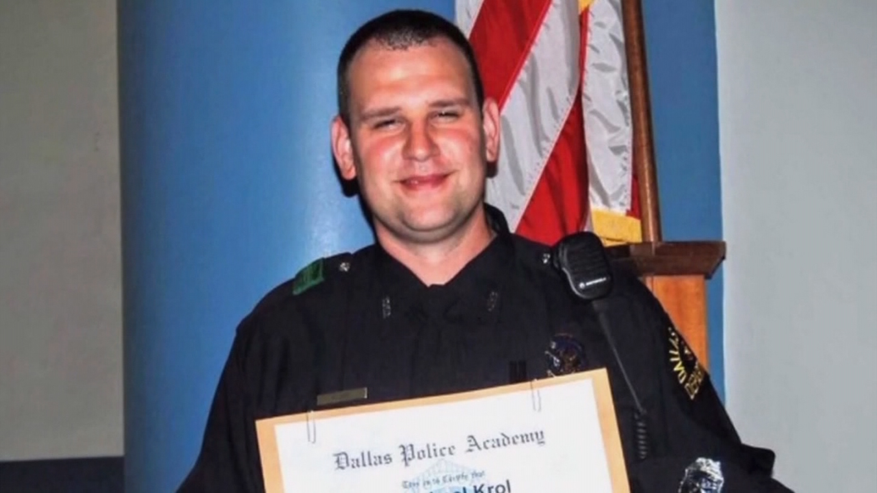 Fallen officer remembered as 'big guy with a big heart'