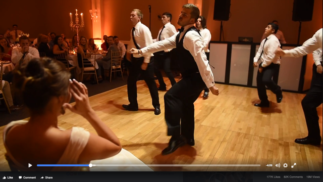 Hilarious groomsmen dance at North Texas wedding goes viral ... - WFAA.com
