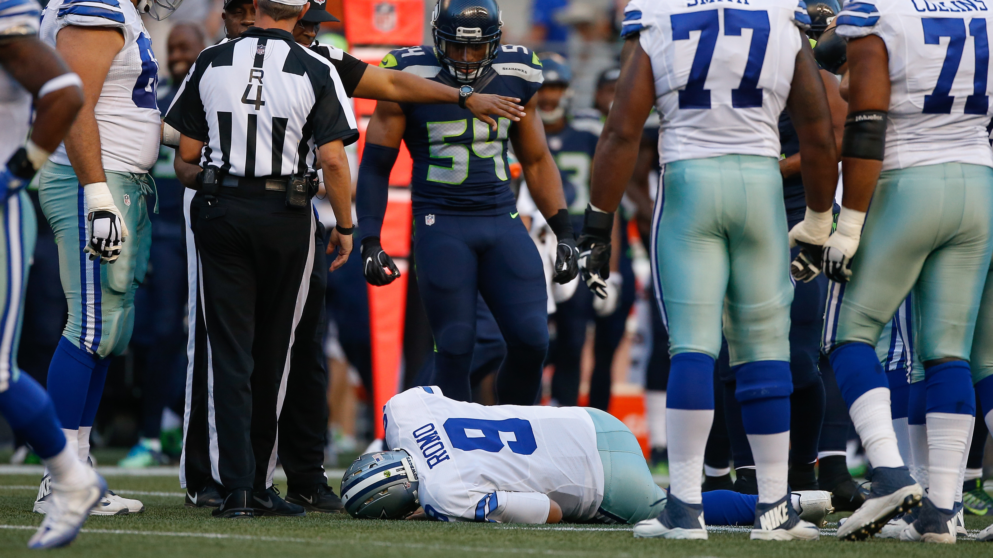 Cowboys place QB Tony Romo on injured reserve, Football