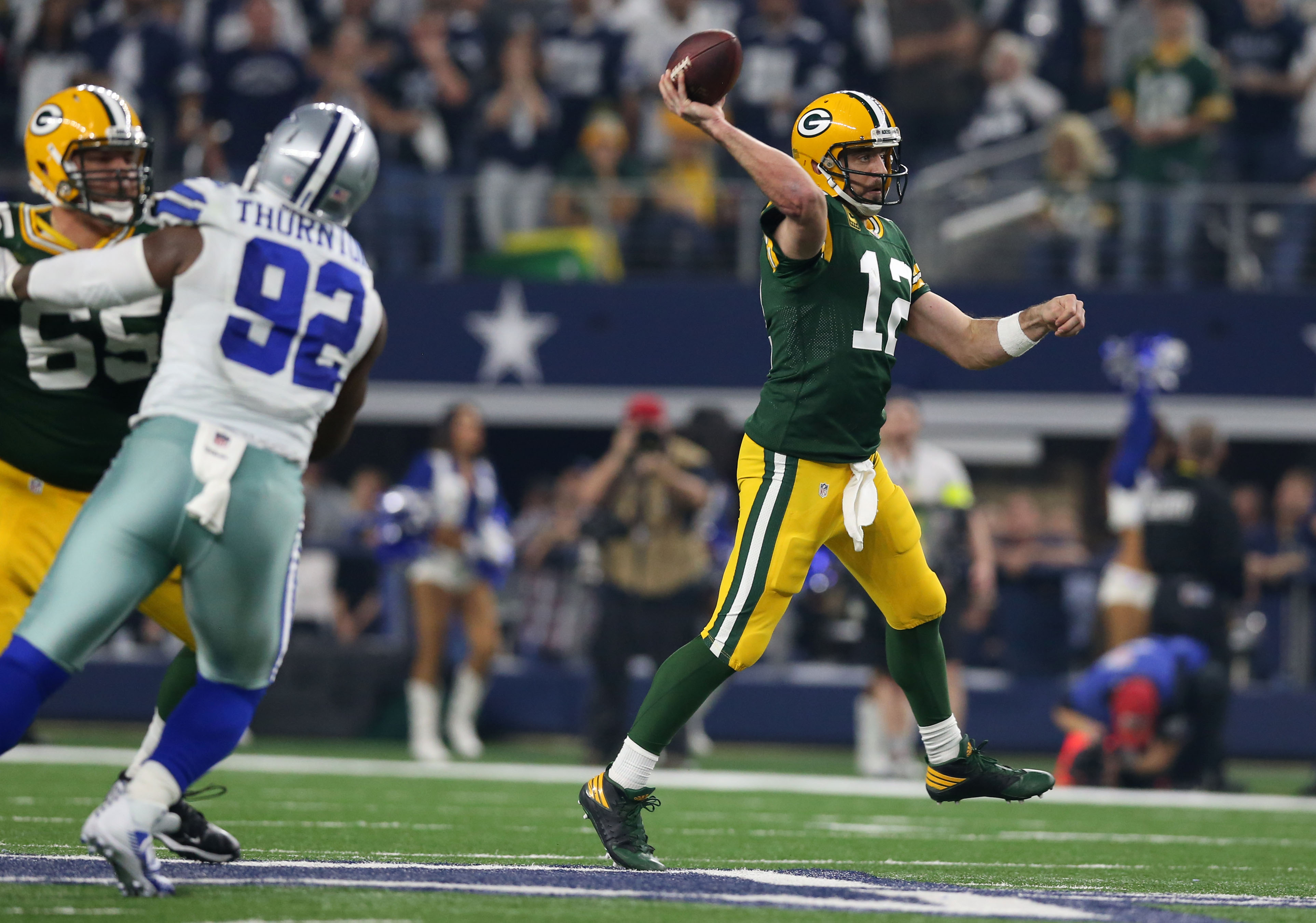 Dallas Cowboys vs Green Bay Packers 2017 NFC Divisional Playoffs