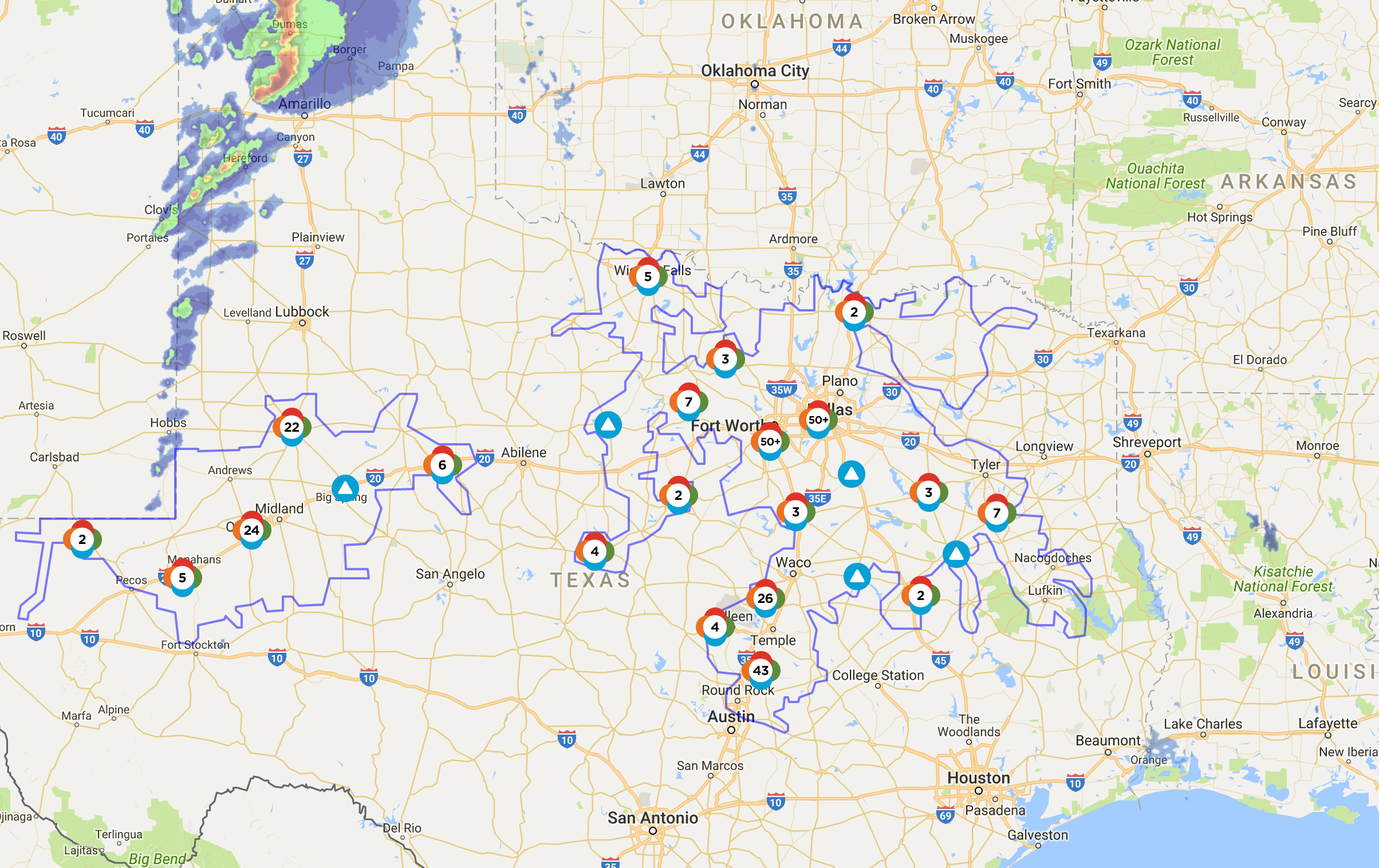 Texas New Mexico Power Outage Update Today Map - 6uoze70