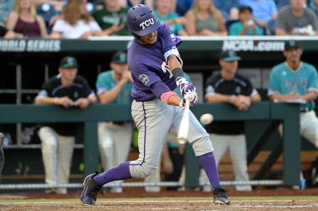 Skoug's late homer gets TCU within a win of Omaha