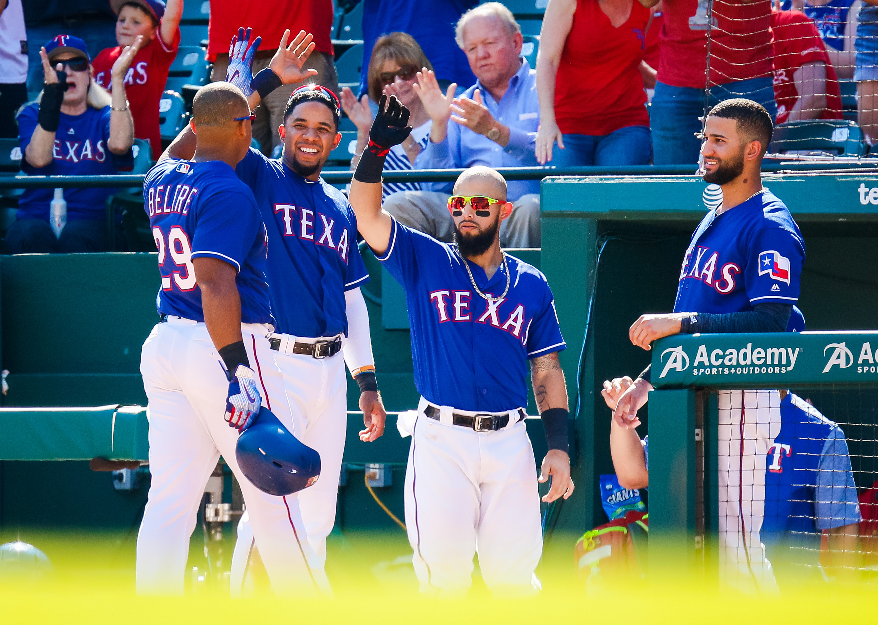 Rougned Odor discusses playing the outfield for the 1st time