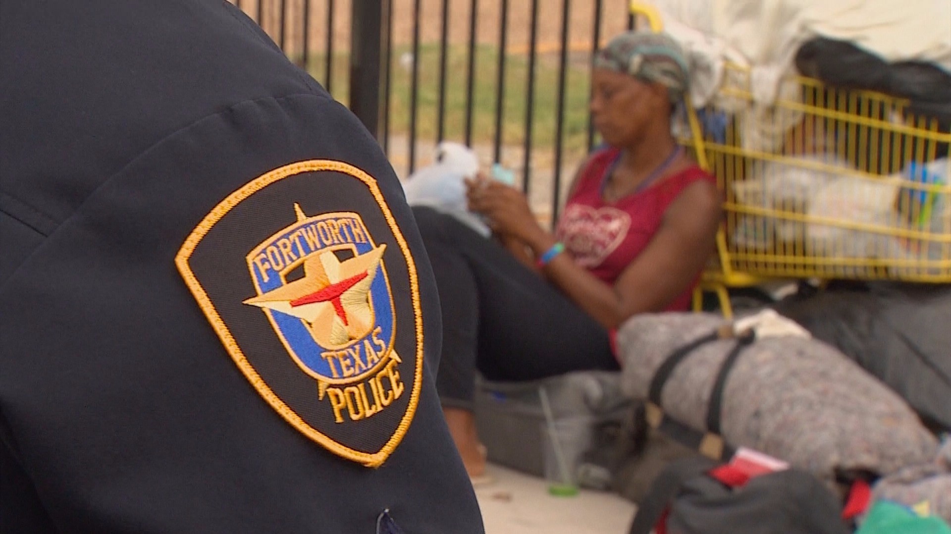 wfaa.com | Fort Worth police crackdown on homeless on Lancaster Ave.1920 x 1078