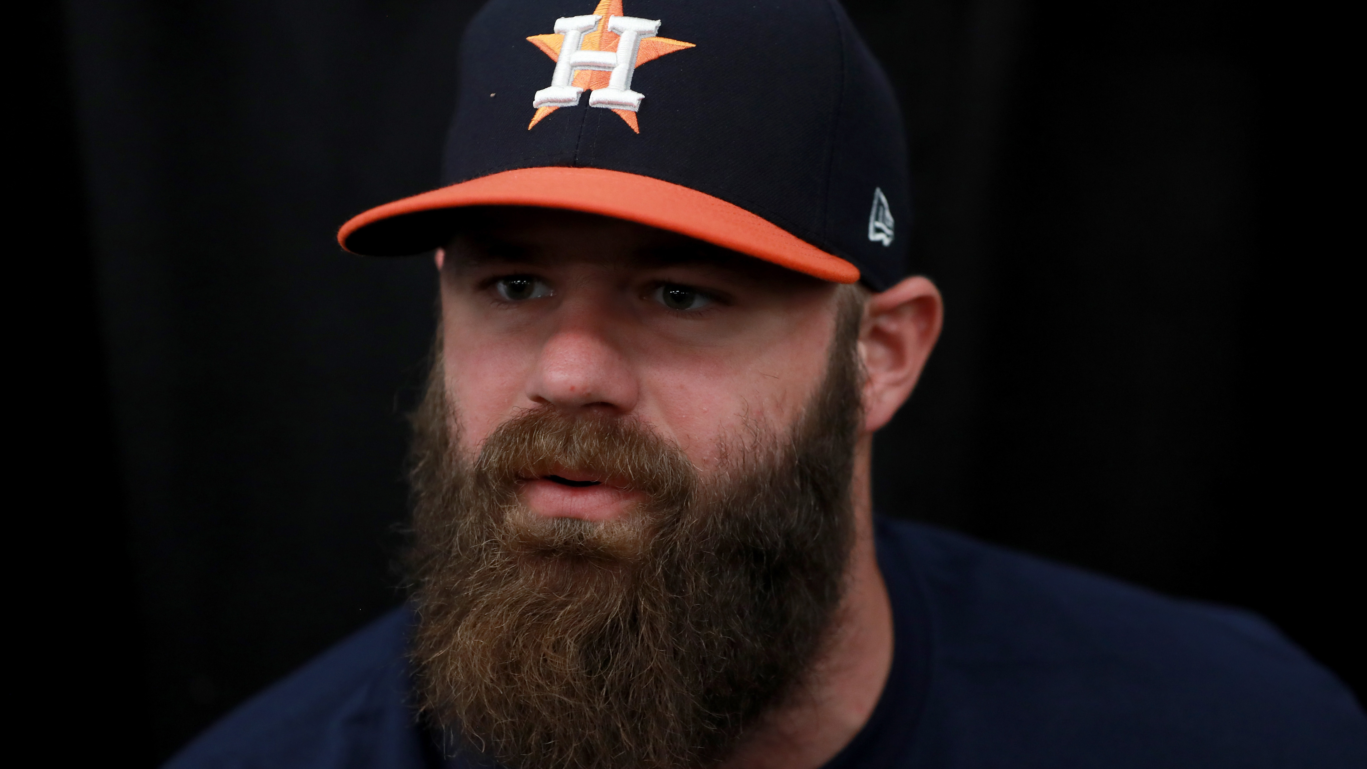 Astros' Evan Gattis From a janitor in Dallas to World Series champion