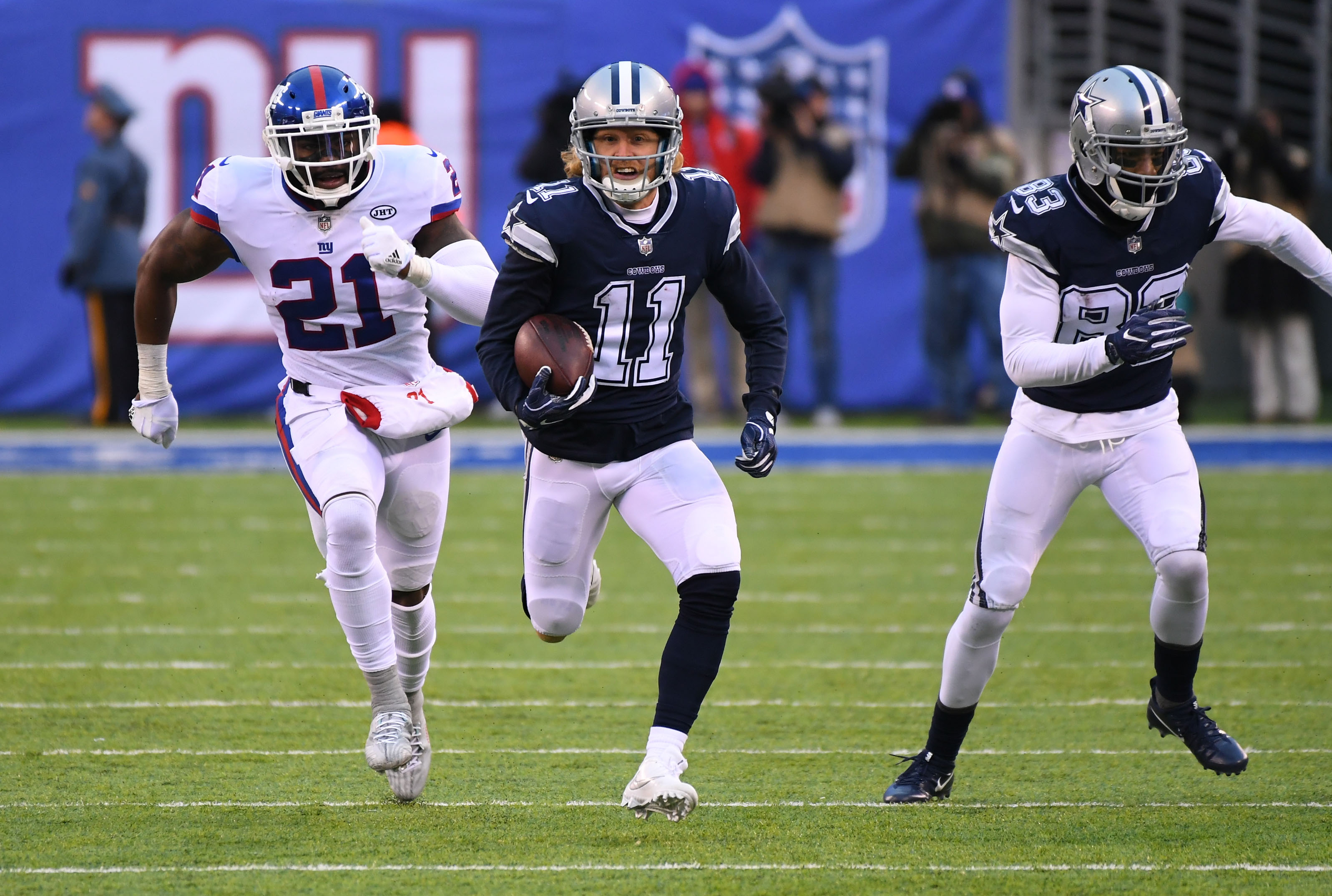 Giants vs. Cowboys: Cole Beasley already has the catch of the 2017