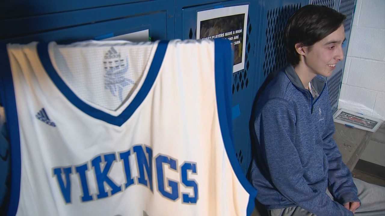 Nolan Catholic student battling rare illness fulfills dream of playing basketball
