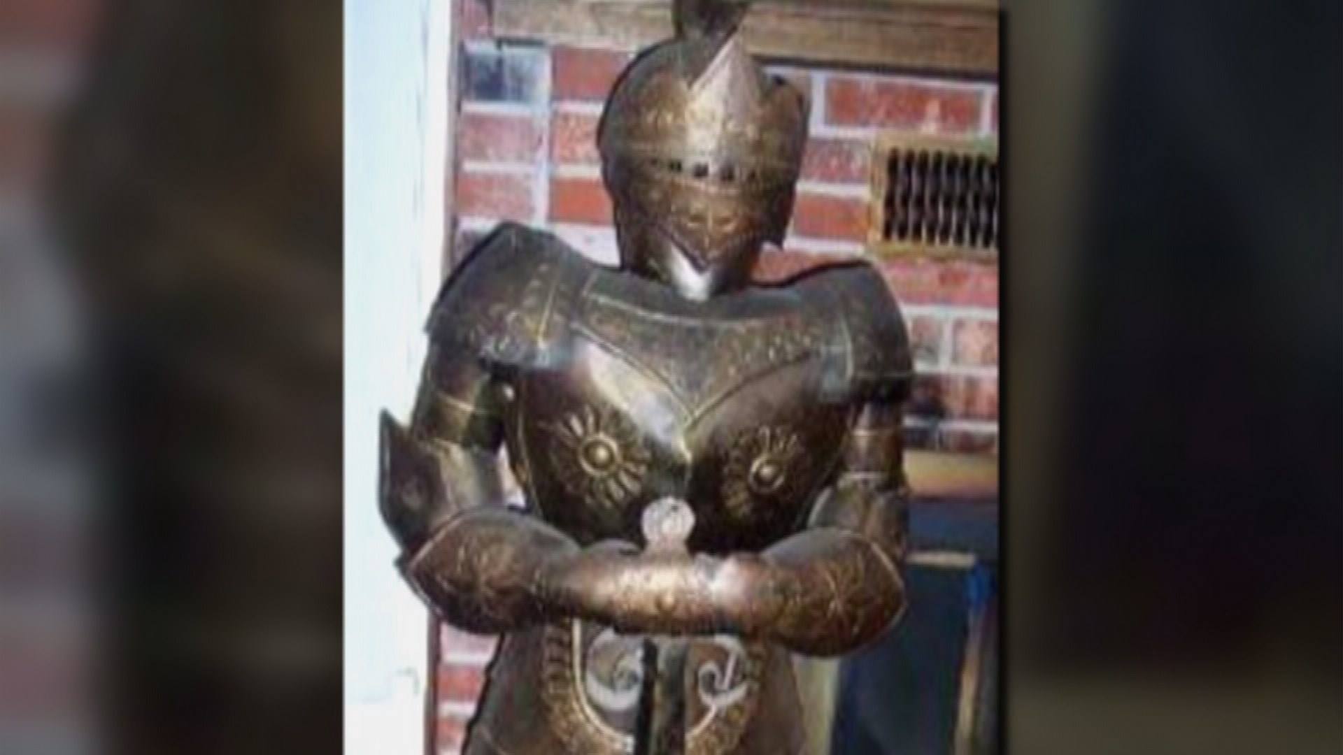 Granbury knight's armor stolen in the...