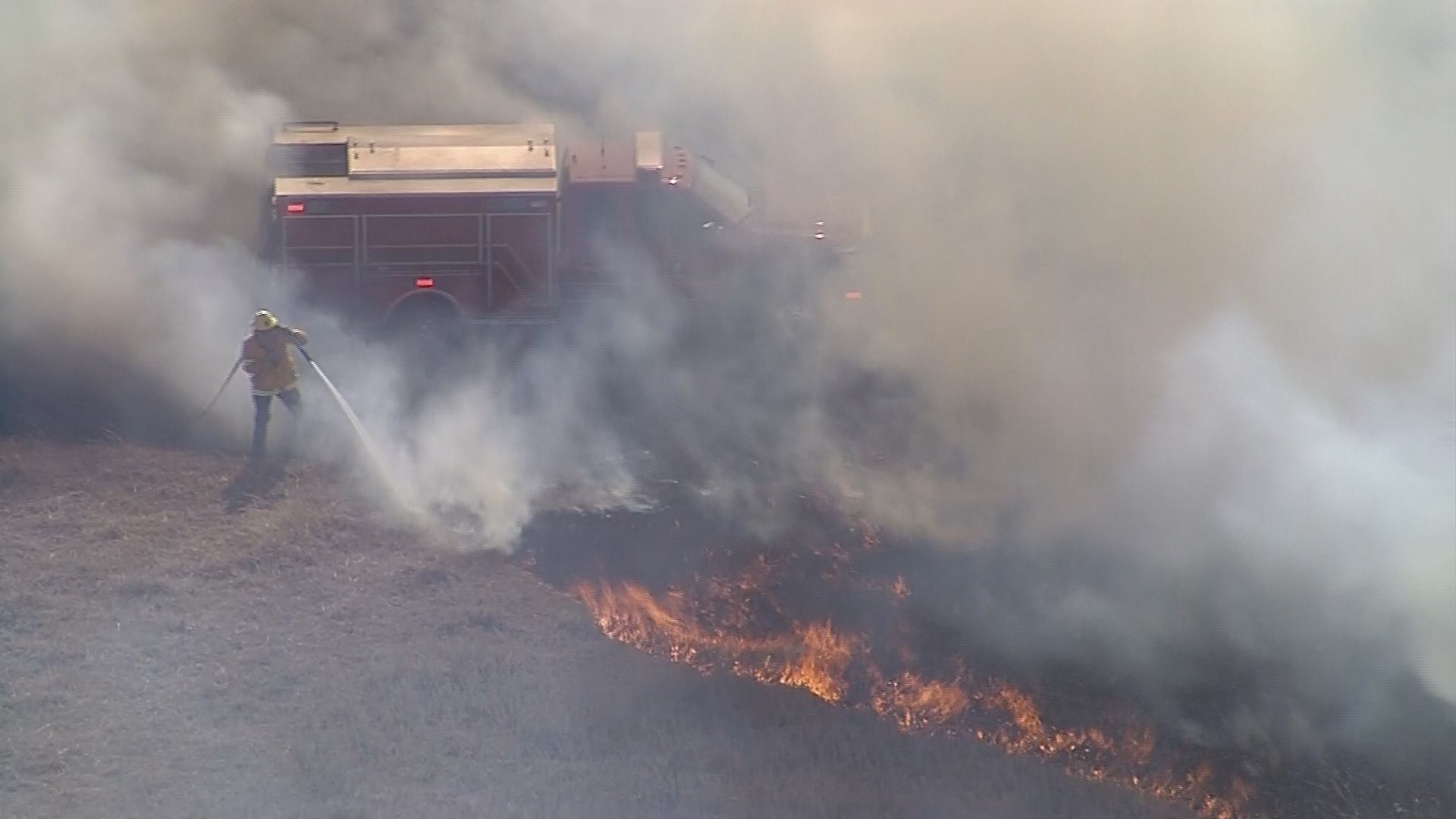 Grass fires break out across North Texas in addition to Parker County