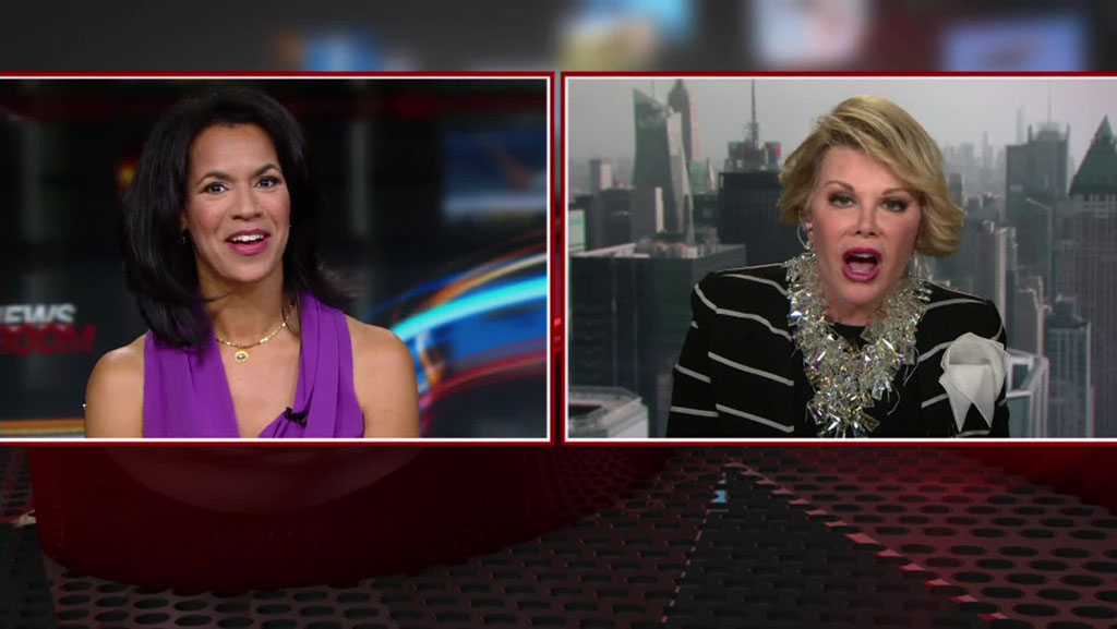 Joan Rivers Interview Joan Rivers cuts off CNN interview | wfaa.com