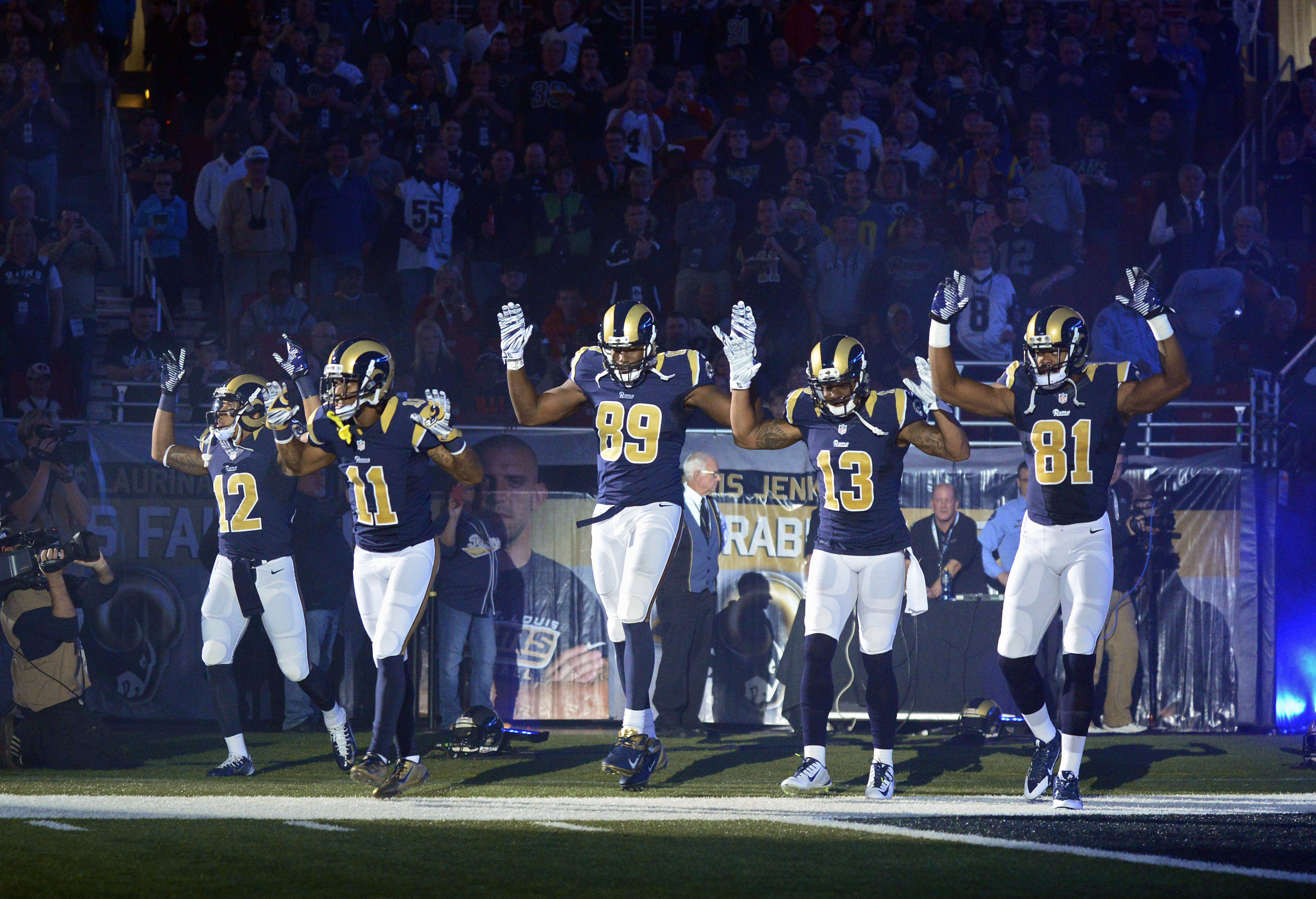 Saints Rams St. Louis Police Officers Assoc. condemns Rams' display | wfaa.com