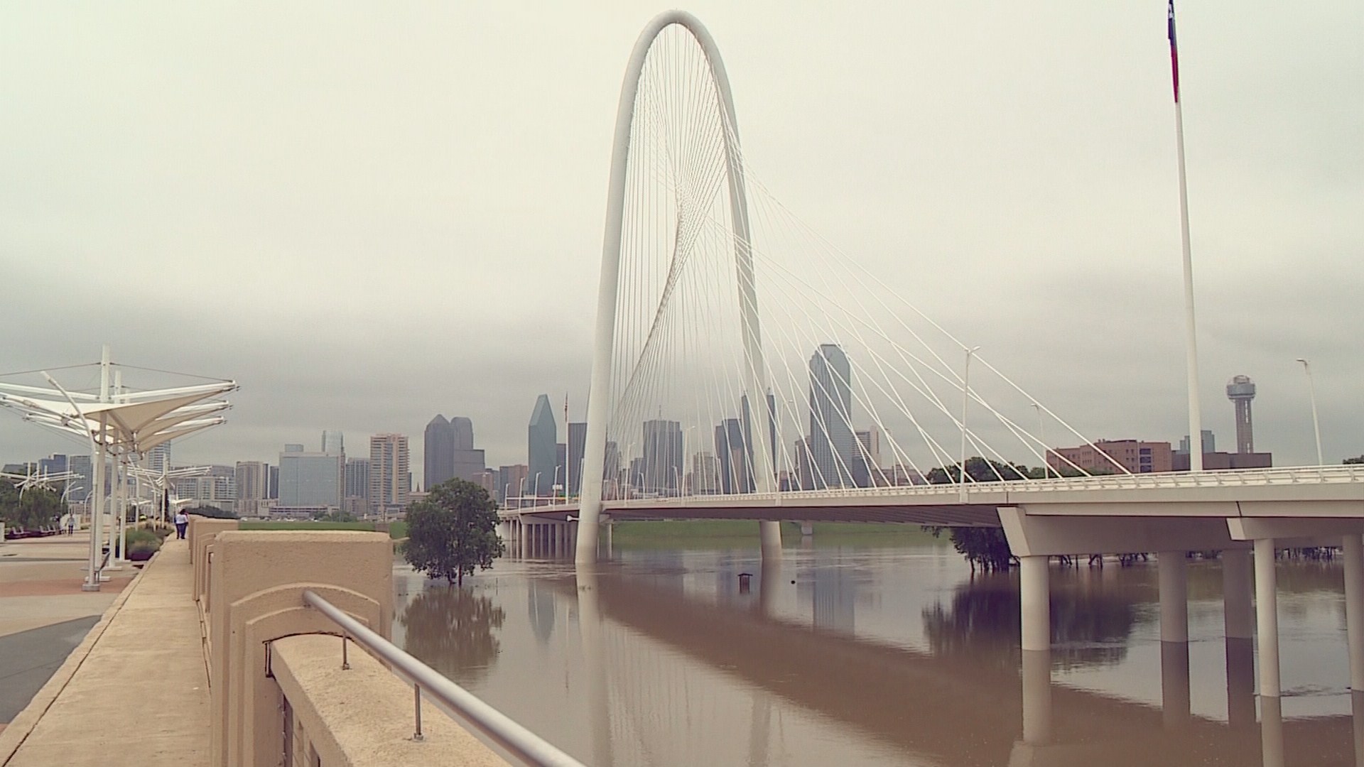 Recent flooding no threat to proposed Trinity Parkway | wfaa.com