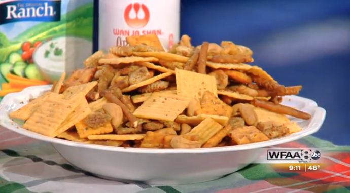 Cheesy Parmesan and Ranch Snack Mix | wfaa.com