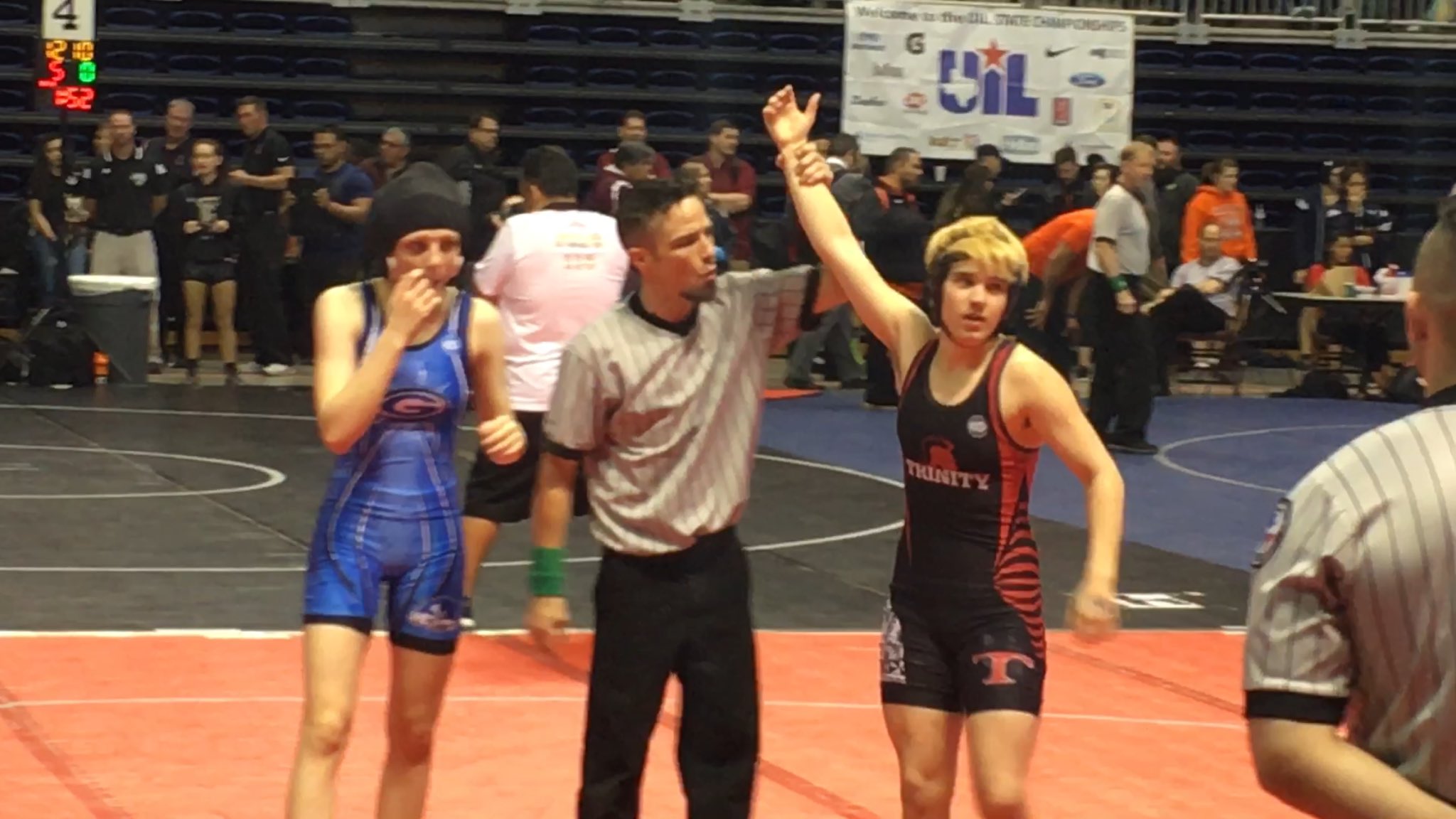 PHOTOS: Transgender Euless Trinity wrestler advances in state ...