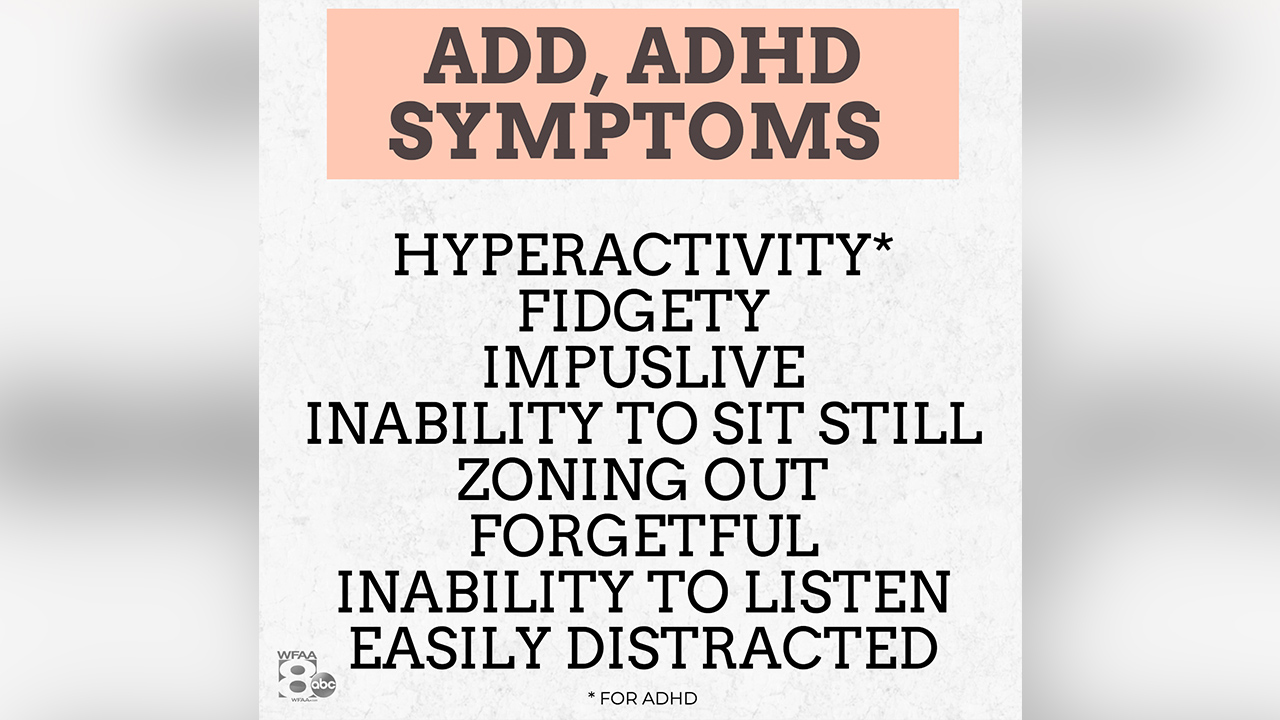 Add D Counseling parents on their ADD, ADHD child | wfaa.com